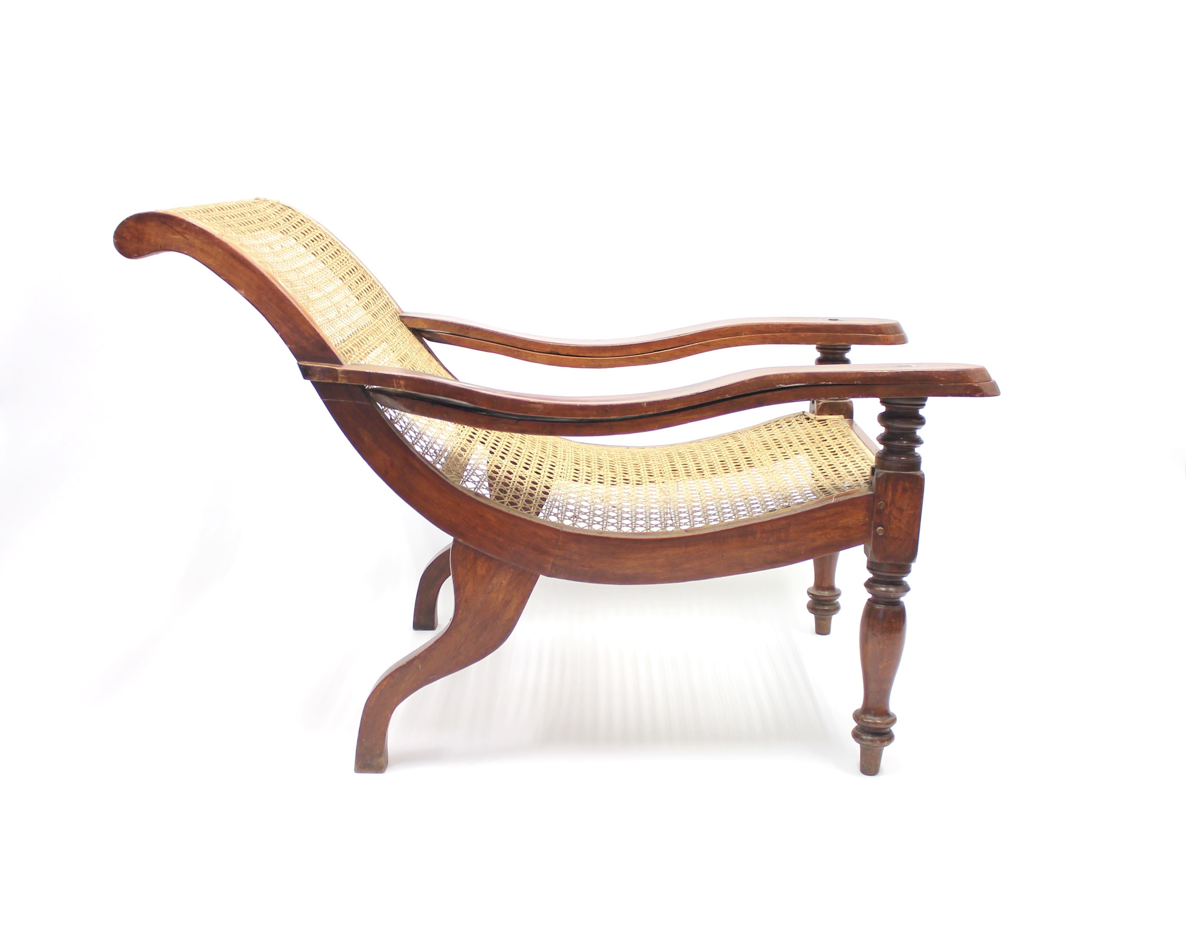 rattan plantation chair