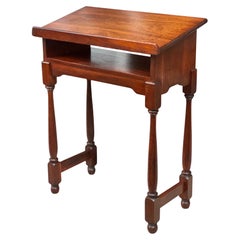 Used Colonial Revival Small Walnut Lectern or Music Stand