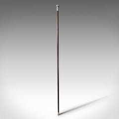 Antique Colonial Walking Cane, Anglo Indian, Coromandel, Swagger Stick, Georgian