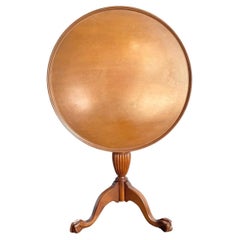 Antico tavolo occasionale in legno Coloni con piano inclinabile