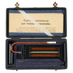 Antique chronomètre bâton de couleur en bakélite, Allemagne, 1930.