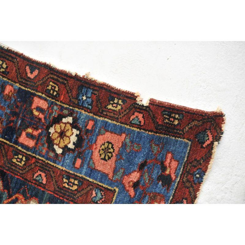 Antique Colorful and Story-Filled Tree of Life Rug with Hunting Scene For Sale 7