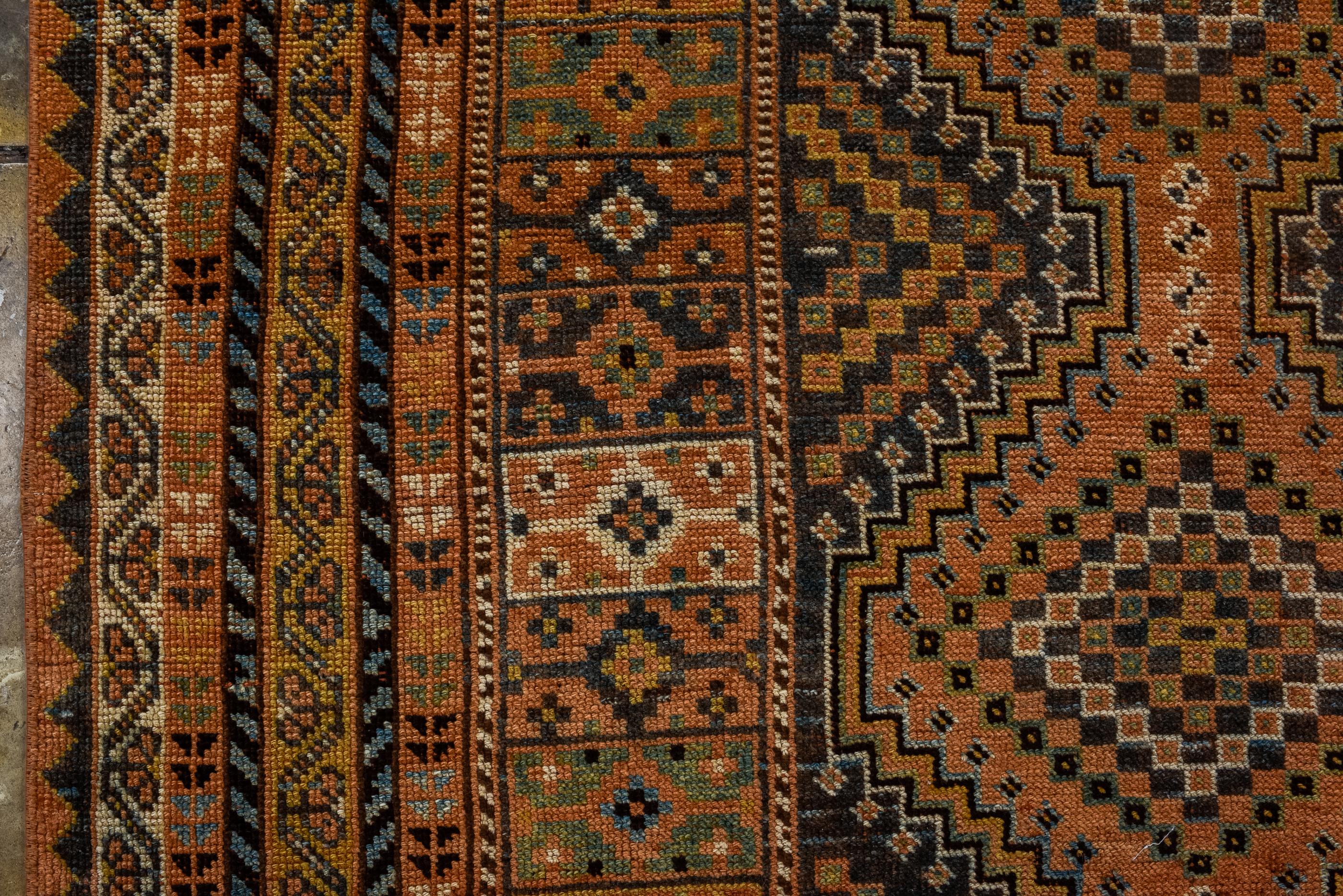 Antique Colorful Kurdish Rug  In Good Condition For Sale In New York, NY