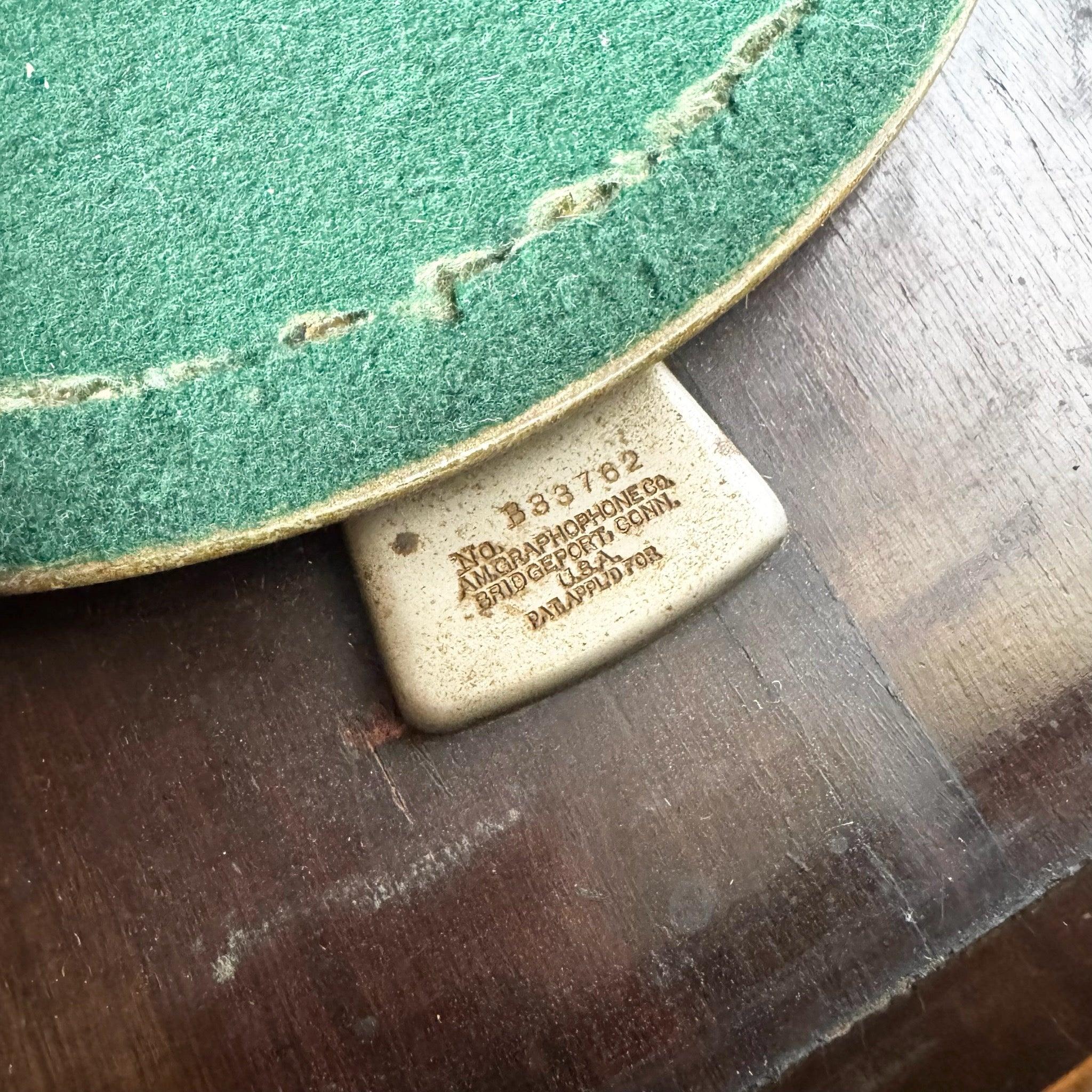 Antique Columbia Grafonola Phonograph Turn Table For Sale 1