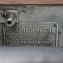 Antique Columbia Graphaphone Music Box, Circa 1910