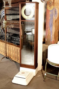 Antique Columbia Penny Scale, Coin Operated