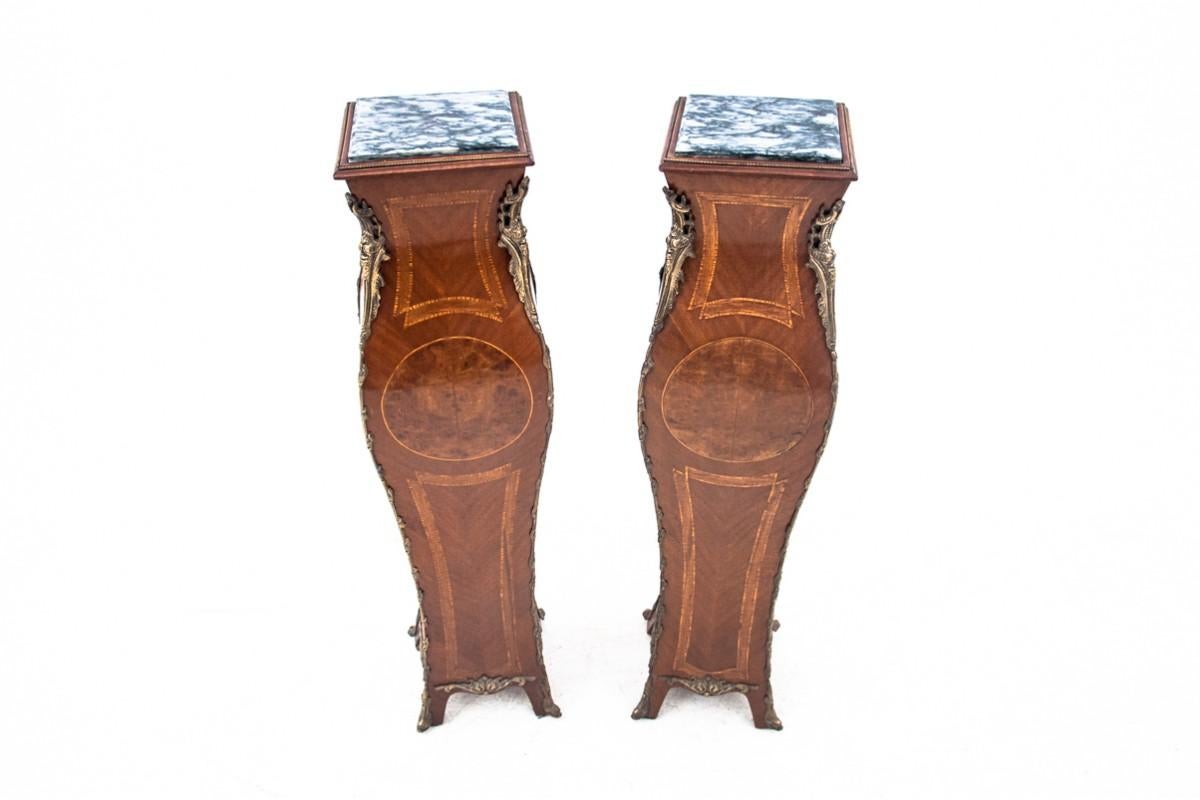 Empire Antique columns, France, around 1870. For Sale