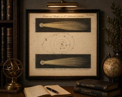 Antique Comets with Tails Engraving, Bertuch Bilderbuch Weimar, 1807