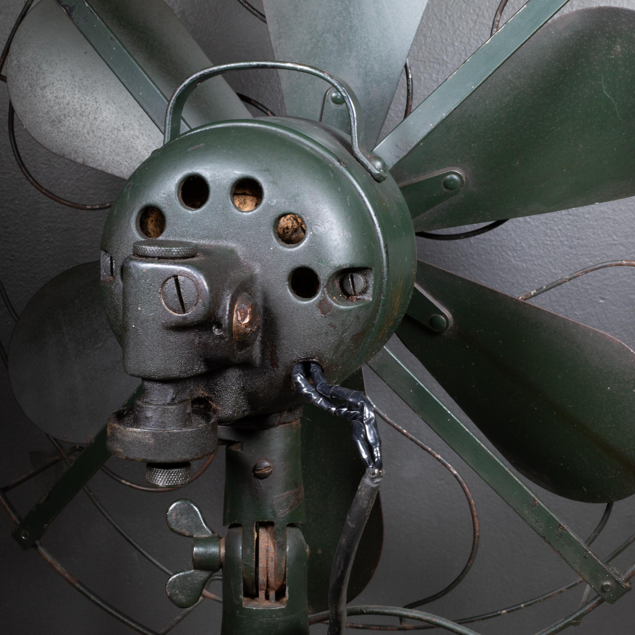 Antiker Commandair 16-Zoll-Oszillationsventilator c.1934 im Zustand „Gut“ im Angebot in San Francisco, CA