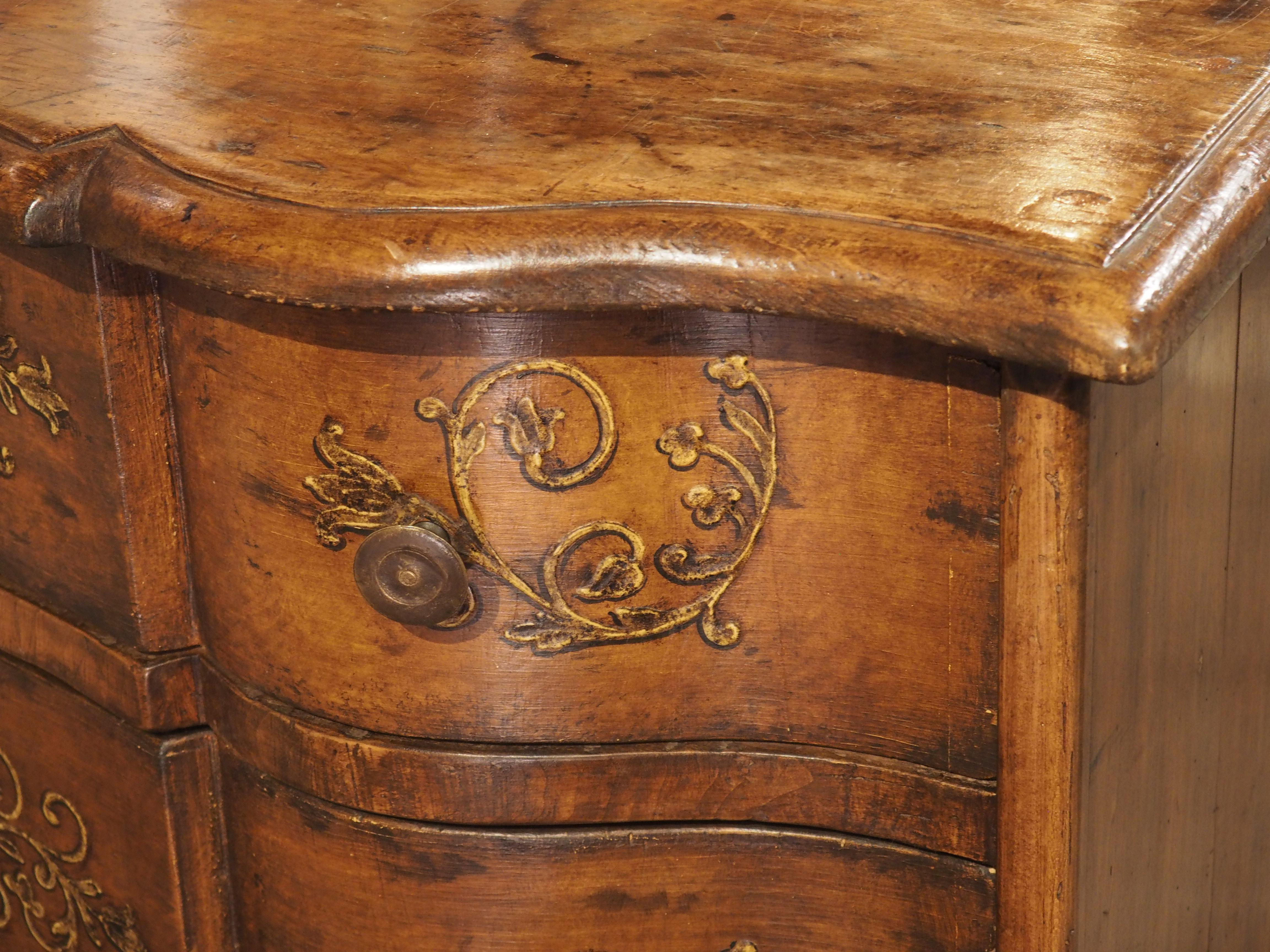 Hand-Painted Antique Commode 