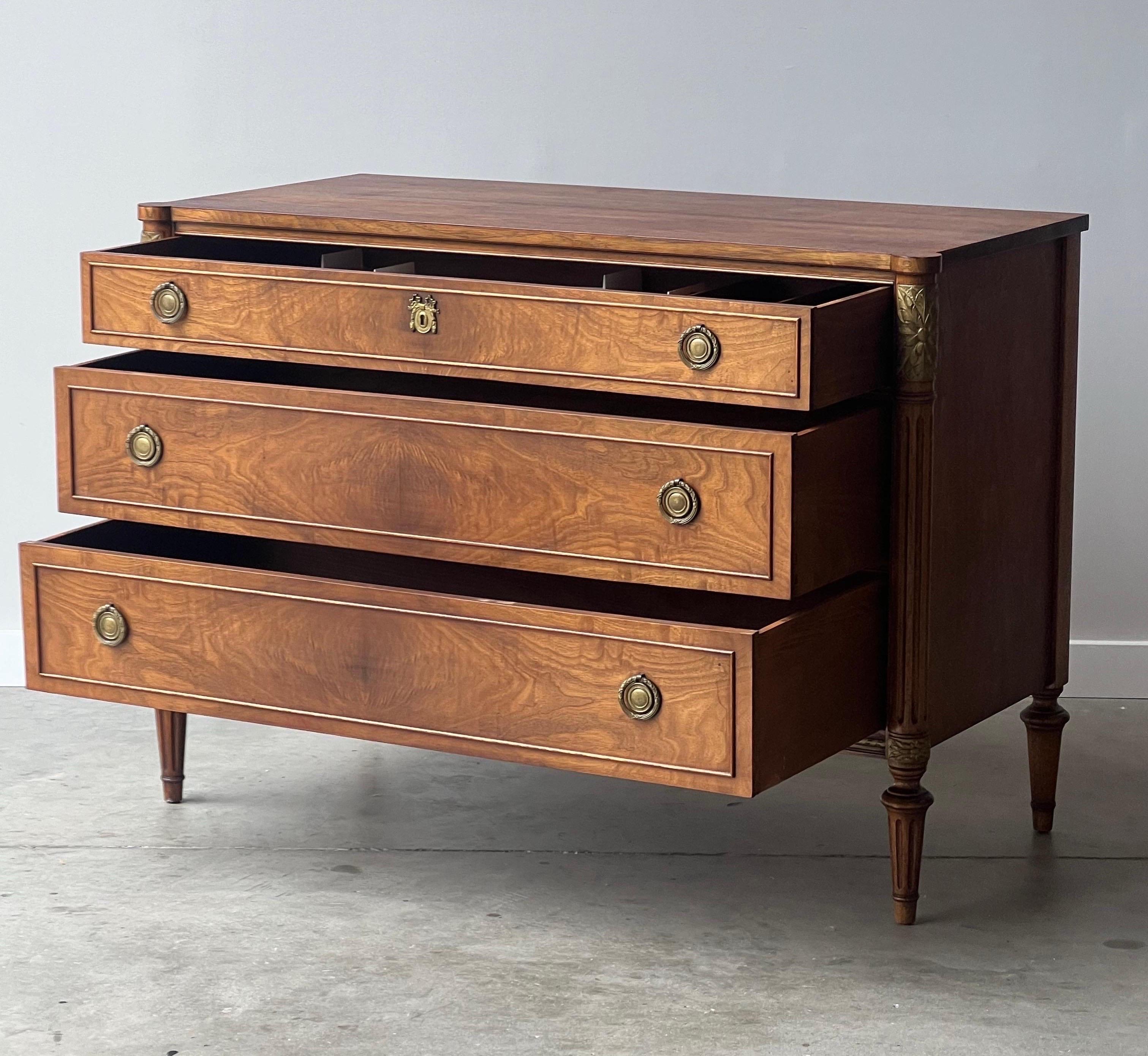 French Provincial Antique Commode Chest by Robert Irwin