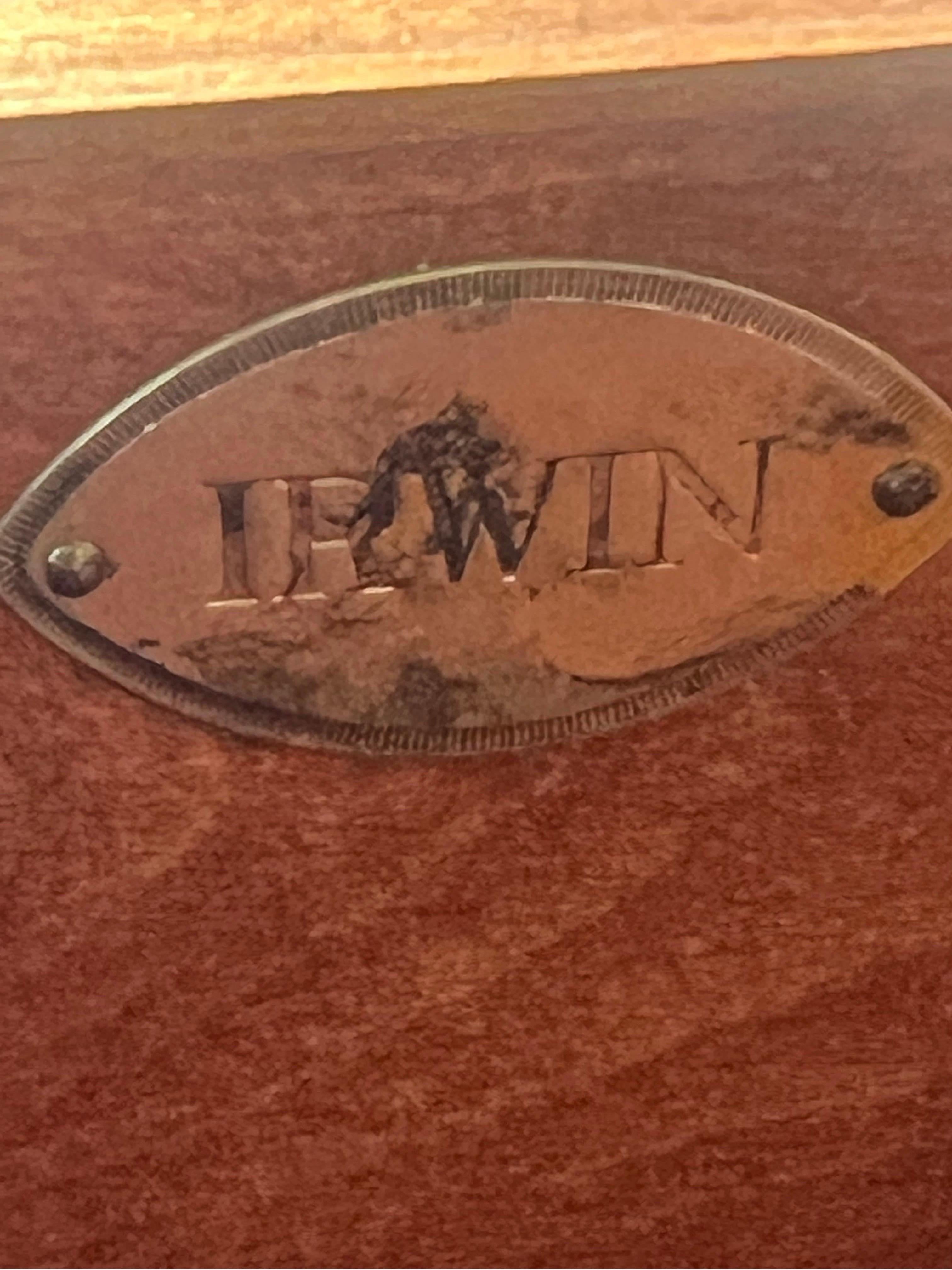 Wood Antique Commode Chest by Robert Irwin