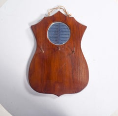 Antique Compact Keychain and Mirror