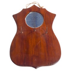 Porte-clés compact et miroir Antique