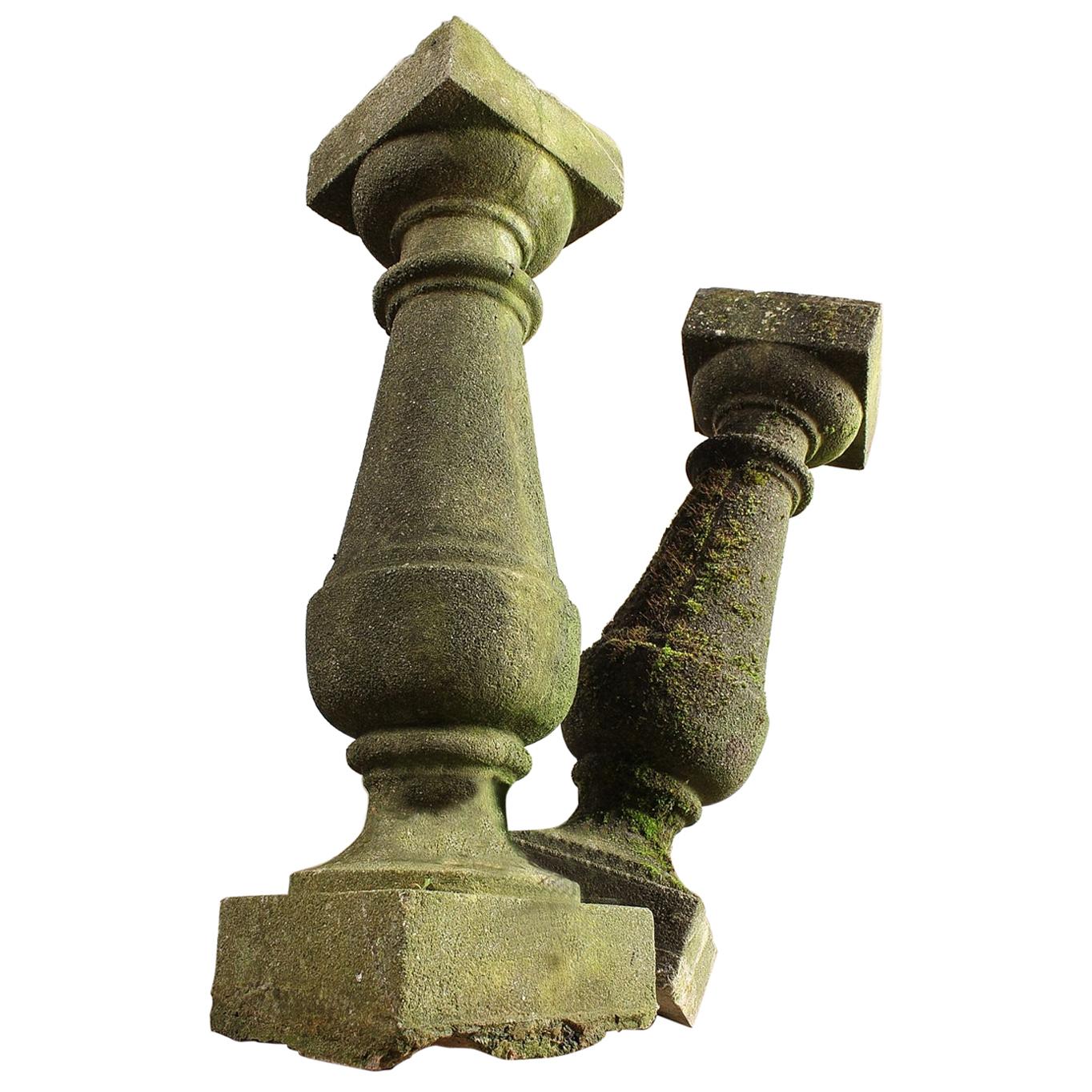 Antique Composition Balustrade or Sundial Base, 20th Century For Sale