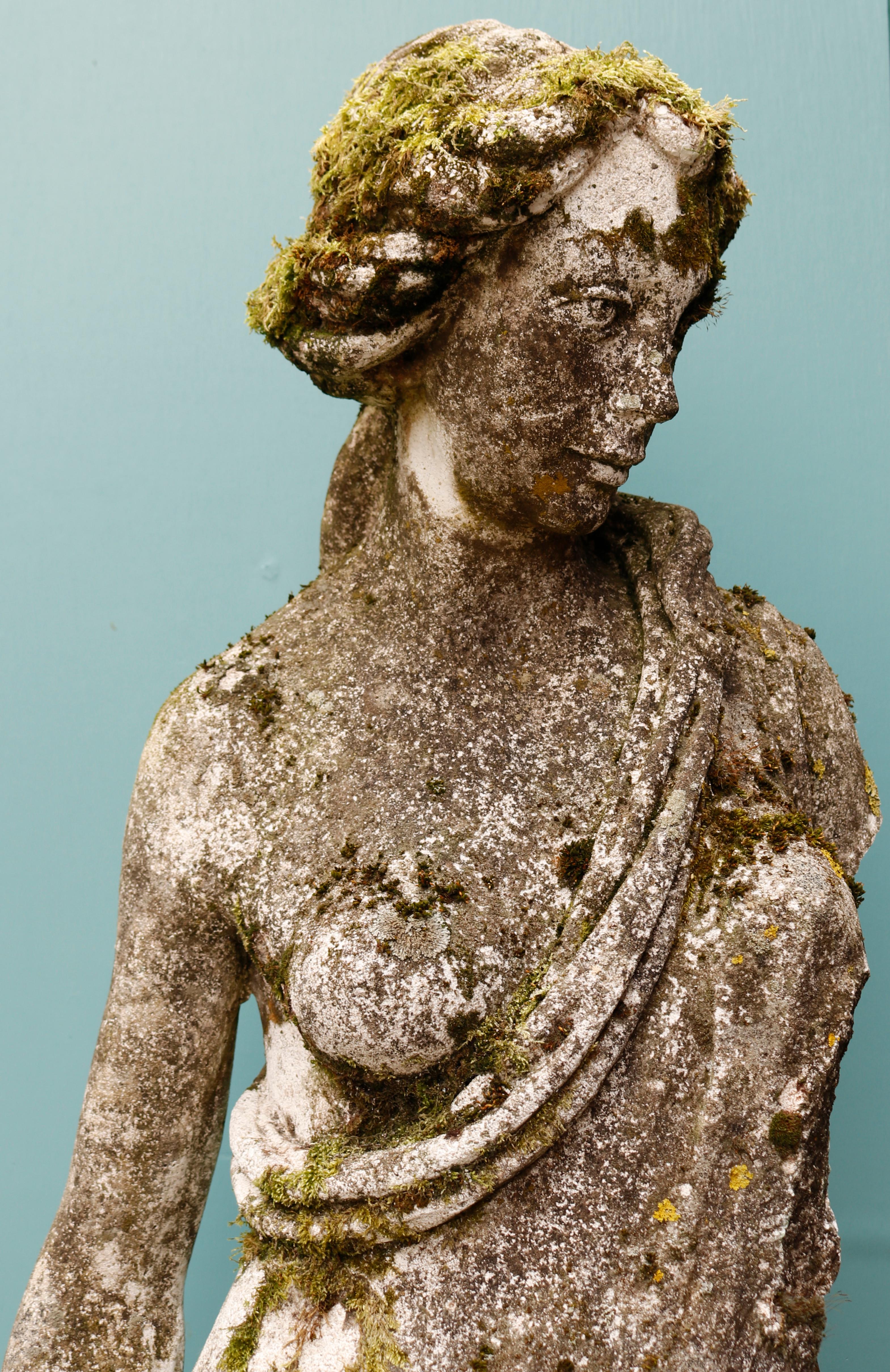 Antique Composition Stone Statue of Venus 1