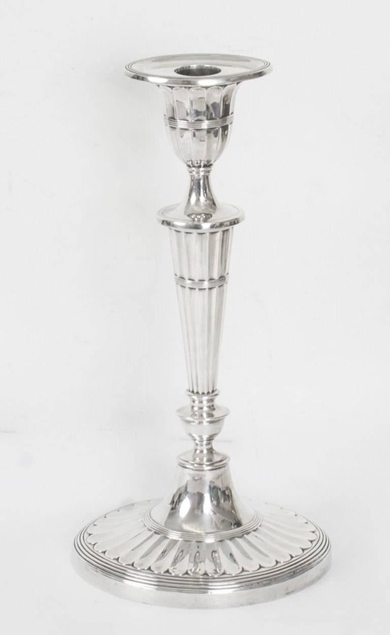 Antique Comprising Pair of Candelabra and Candlesticks, 19th Century 2