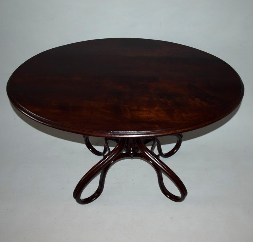 Polished Fischel Antique Conference or Dining Table, 1890 For Sale