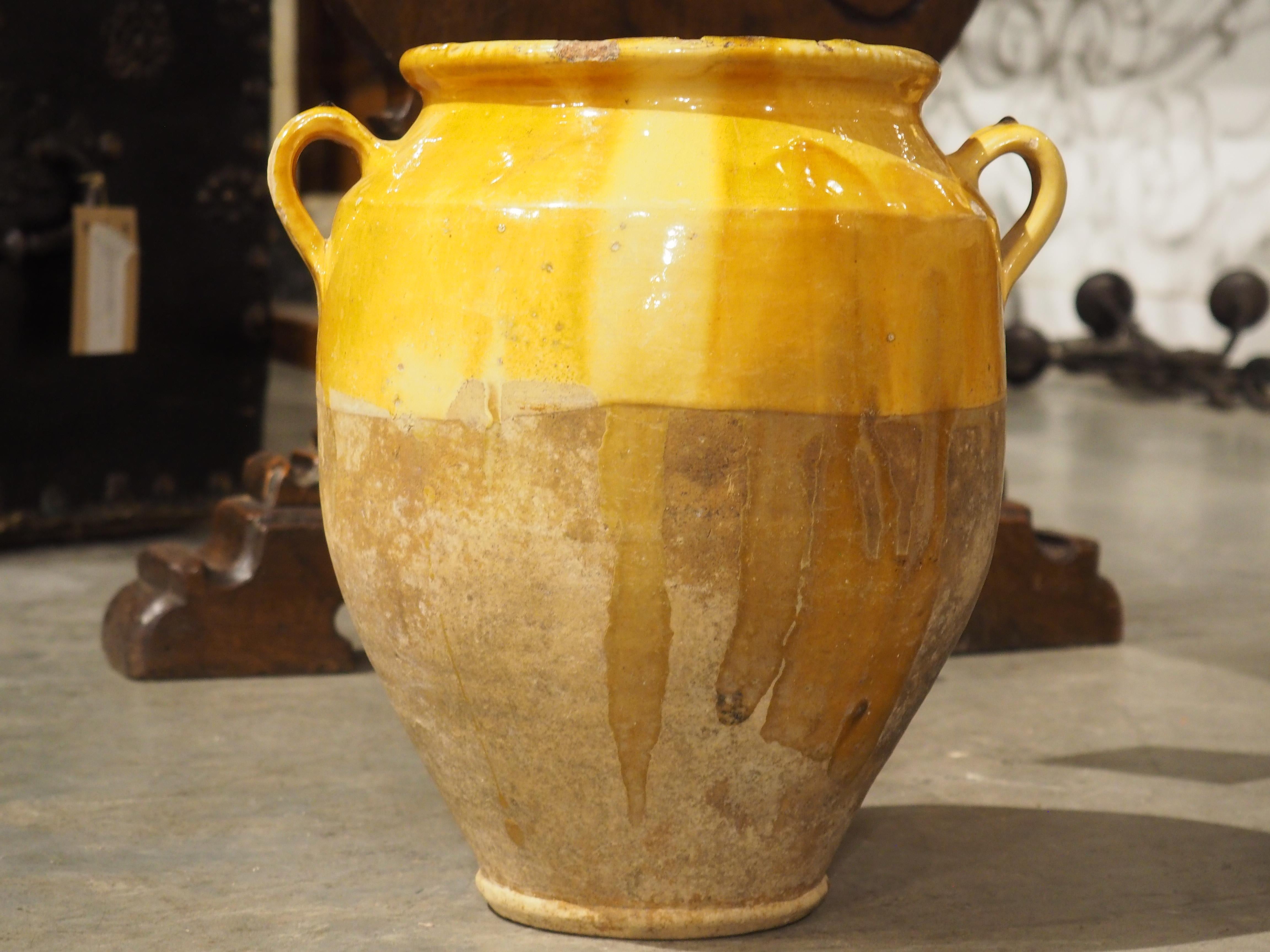 20th Century Antique Confit Pot from Southwest France For Sale