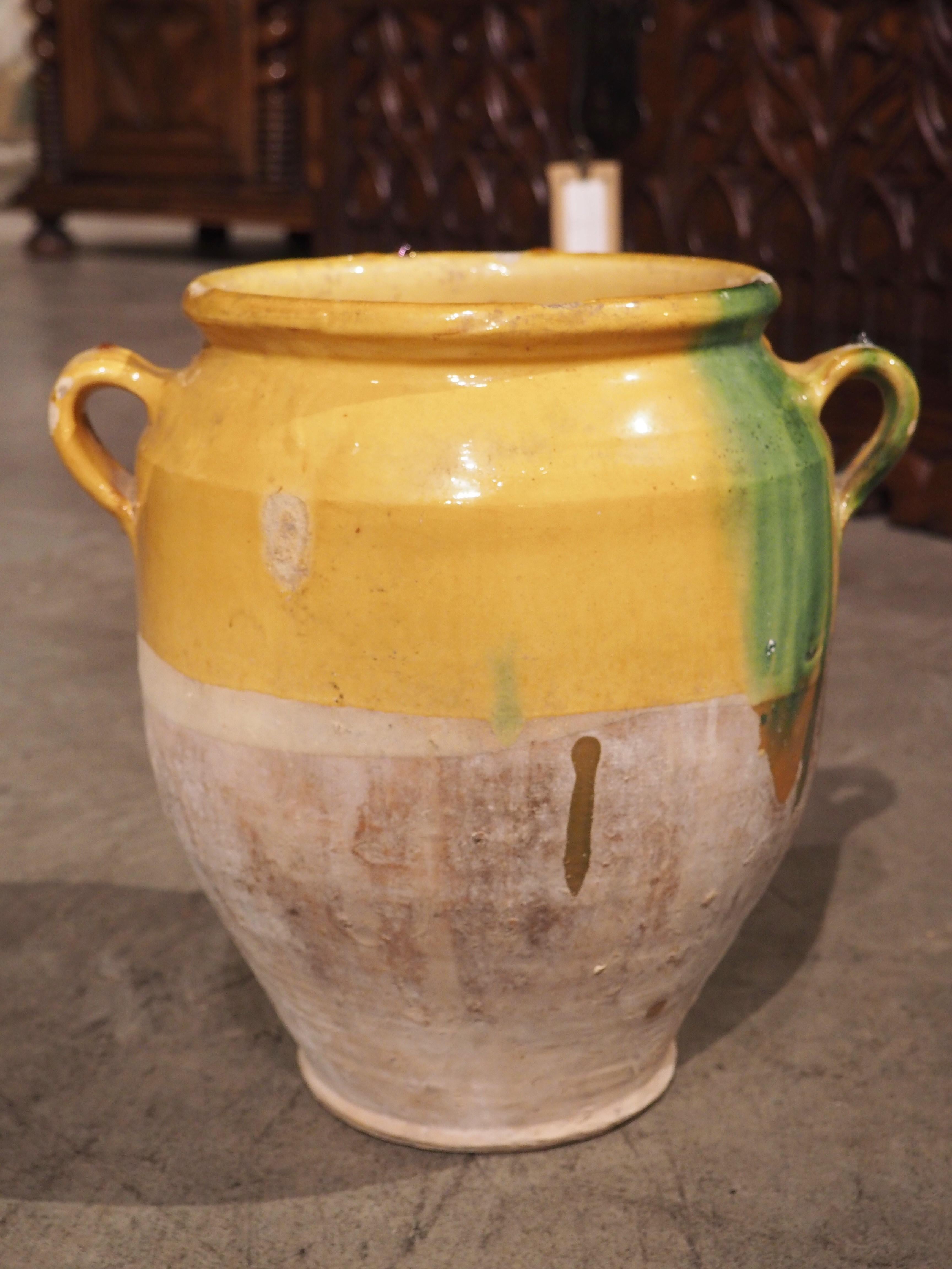 Antique Confit Pot from Southwest France 1