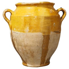 Antique Confit Pot from Southwest France