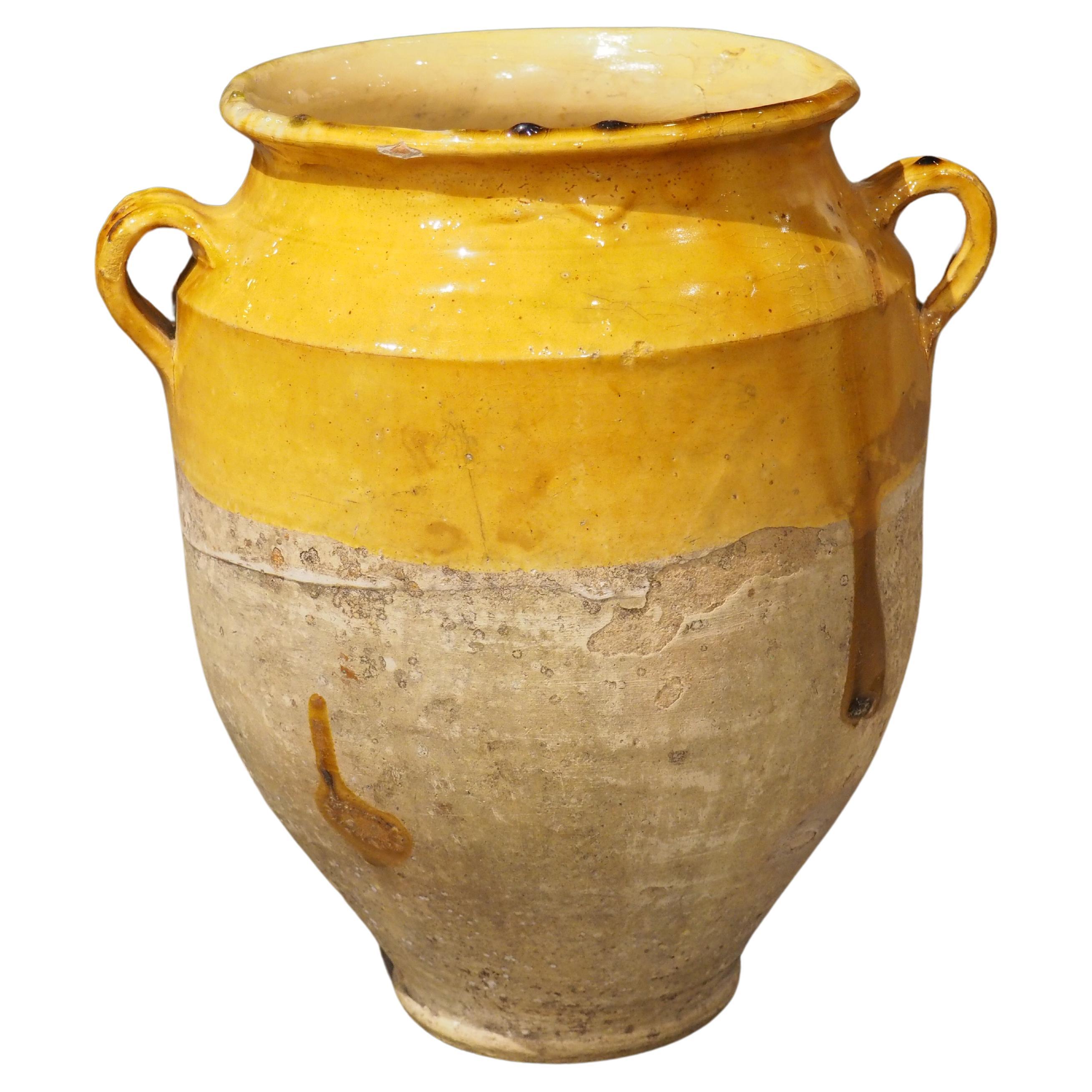 Pot à confit ancien du sud-ouest de la France