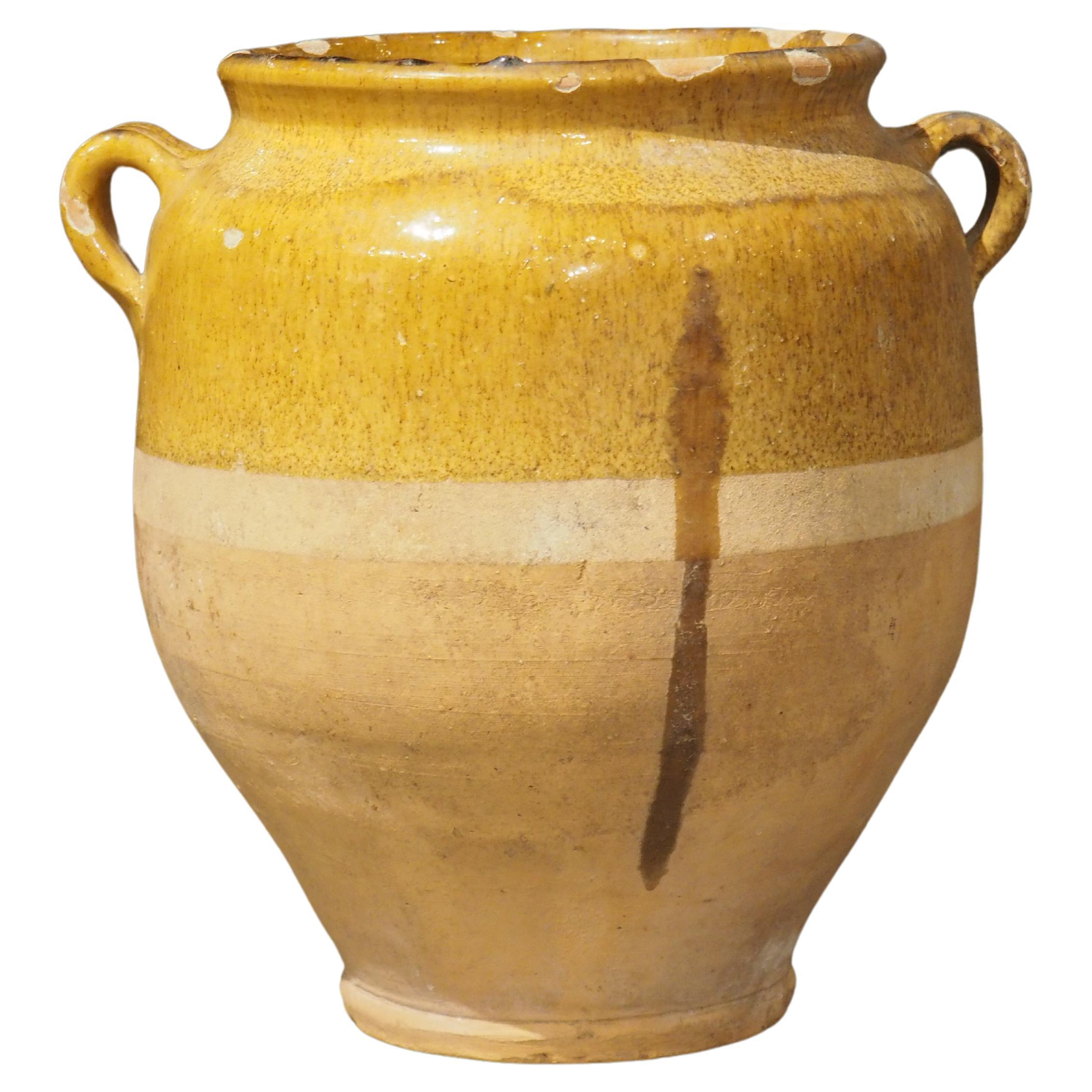 Pot à confit ancien du sud-ouest de la France