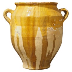 Antique Confit Pot from Southwest France