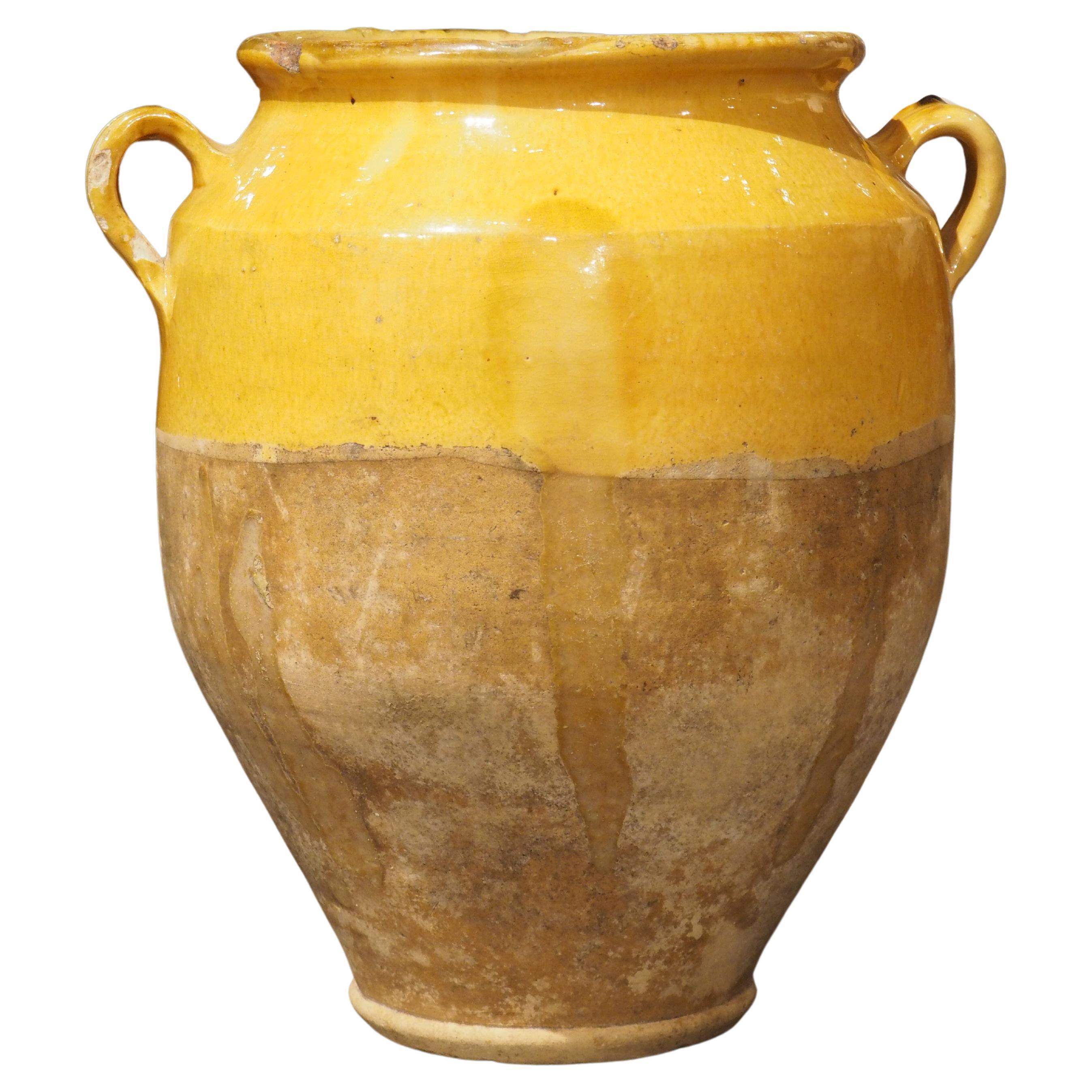Pot à confit ancien du sud-ouest de la France en vente