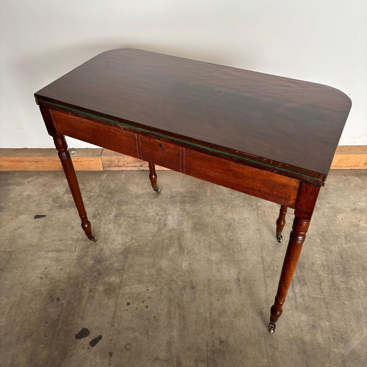 Console ancienne  Angleterre vers 1820  Pyramide acajou en vente 8