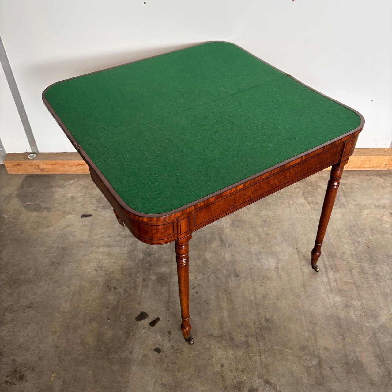 Console ancienne  Angleterre vers 1820  Pyramide acajou en vente 13