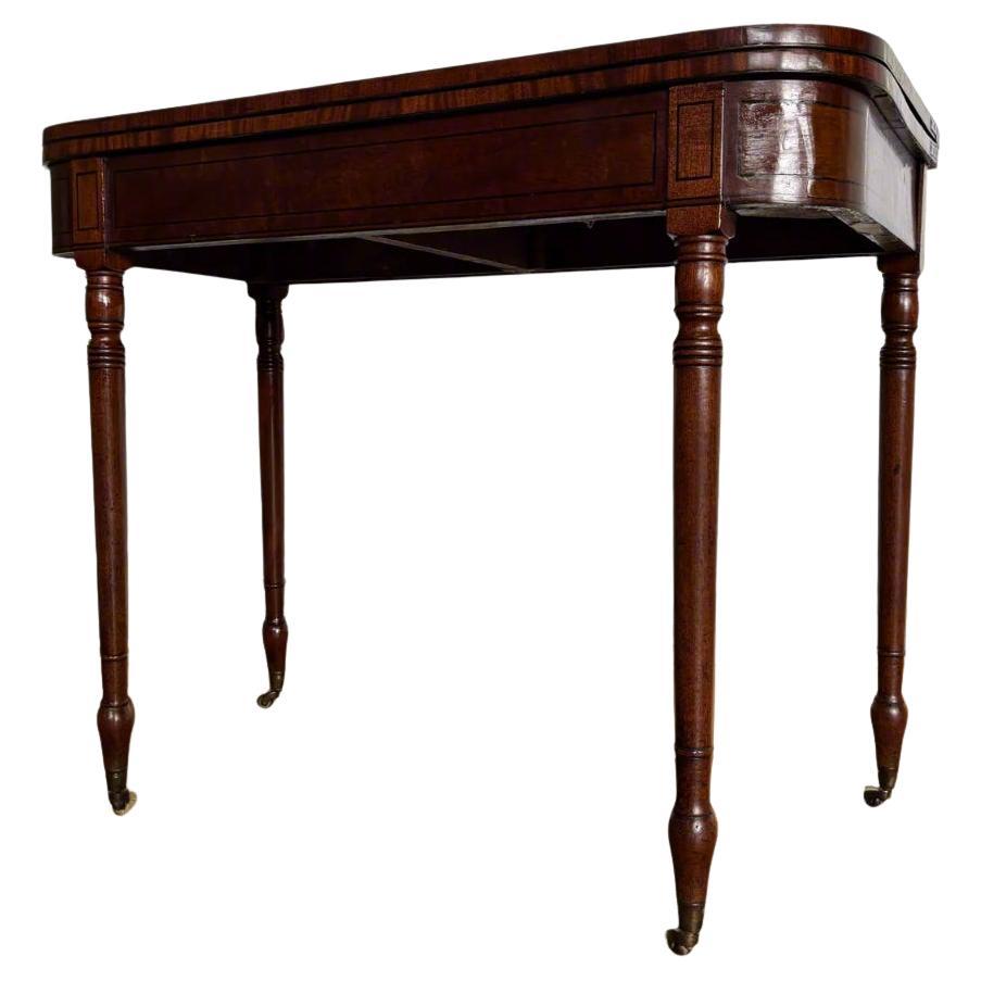Console ancienne  Angleterre vers 1820  Pyramide acajou en vente