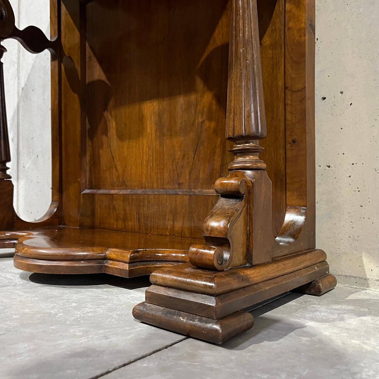 Antique console  Louis Philippe  walnut For Sale 7