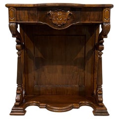 Antique console  Louis Philippe  walnut