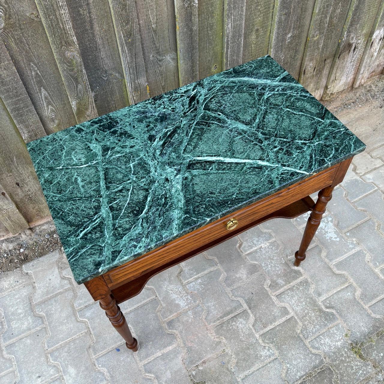 Console antica  Oak massiccio  Francia intorno al 1890 in vendita 3