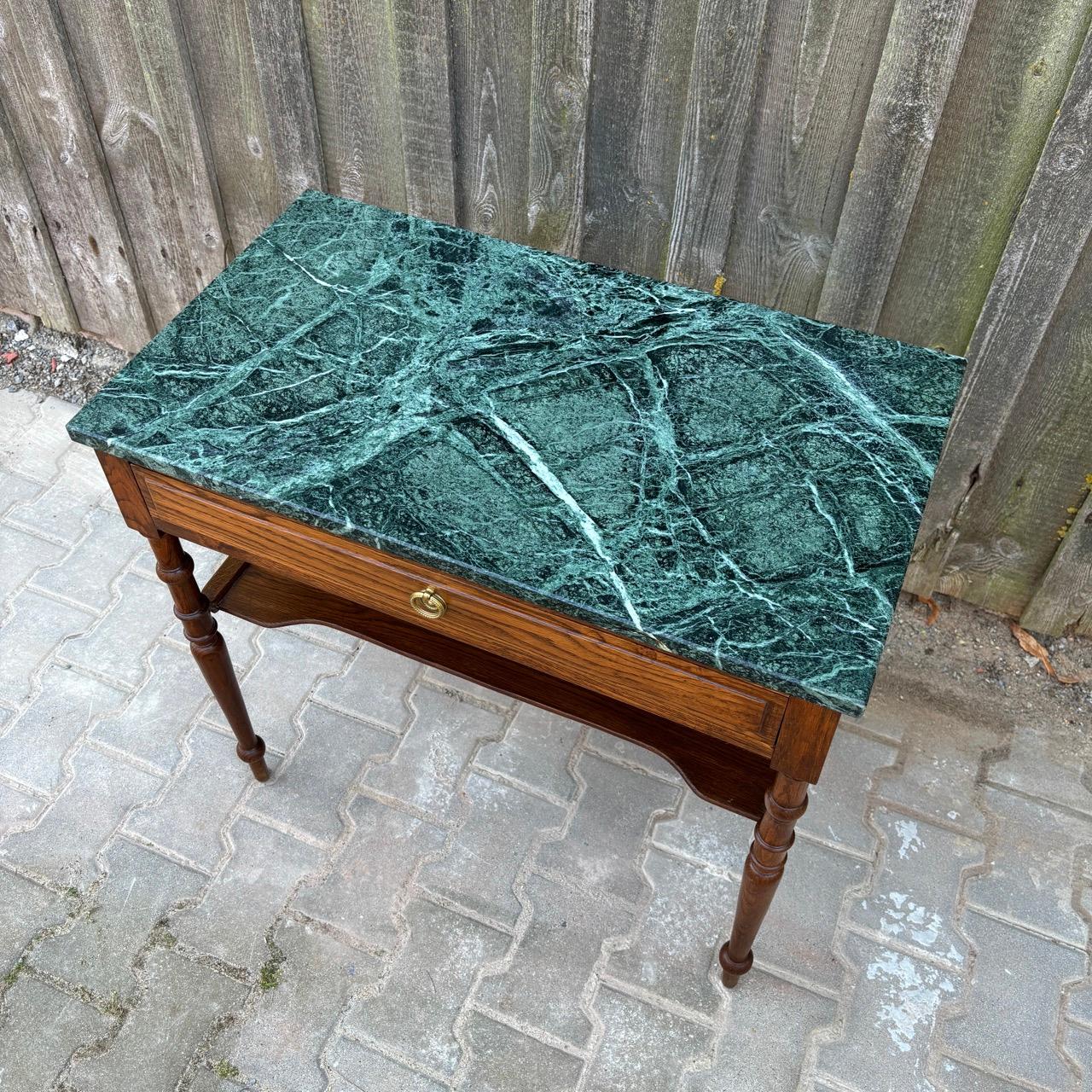 Console antica  Oak massiccio  Francia intorno al 1890 in vendita 6
