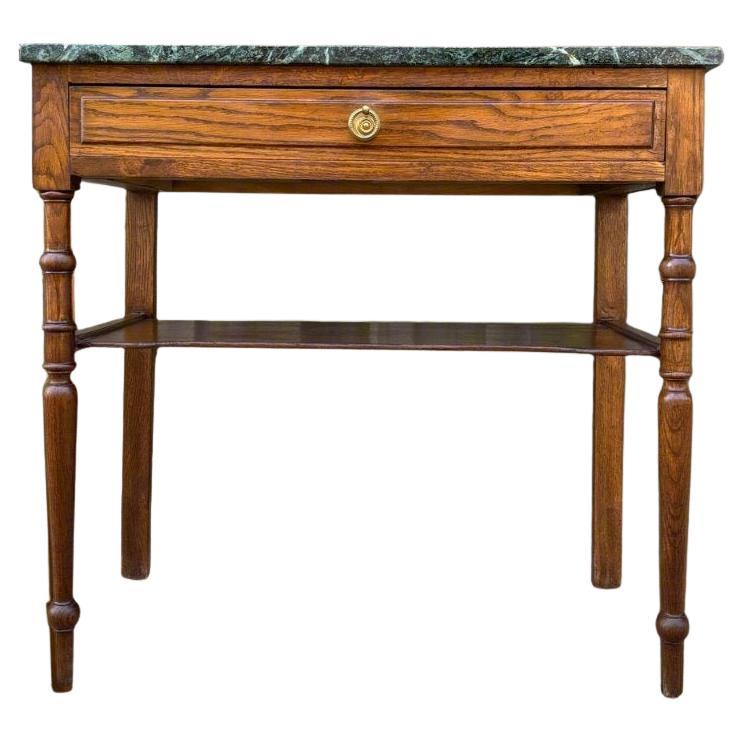 Console antica  Oak massiccio  Francia intorno al 1890 in vendita