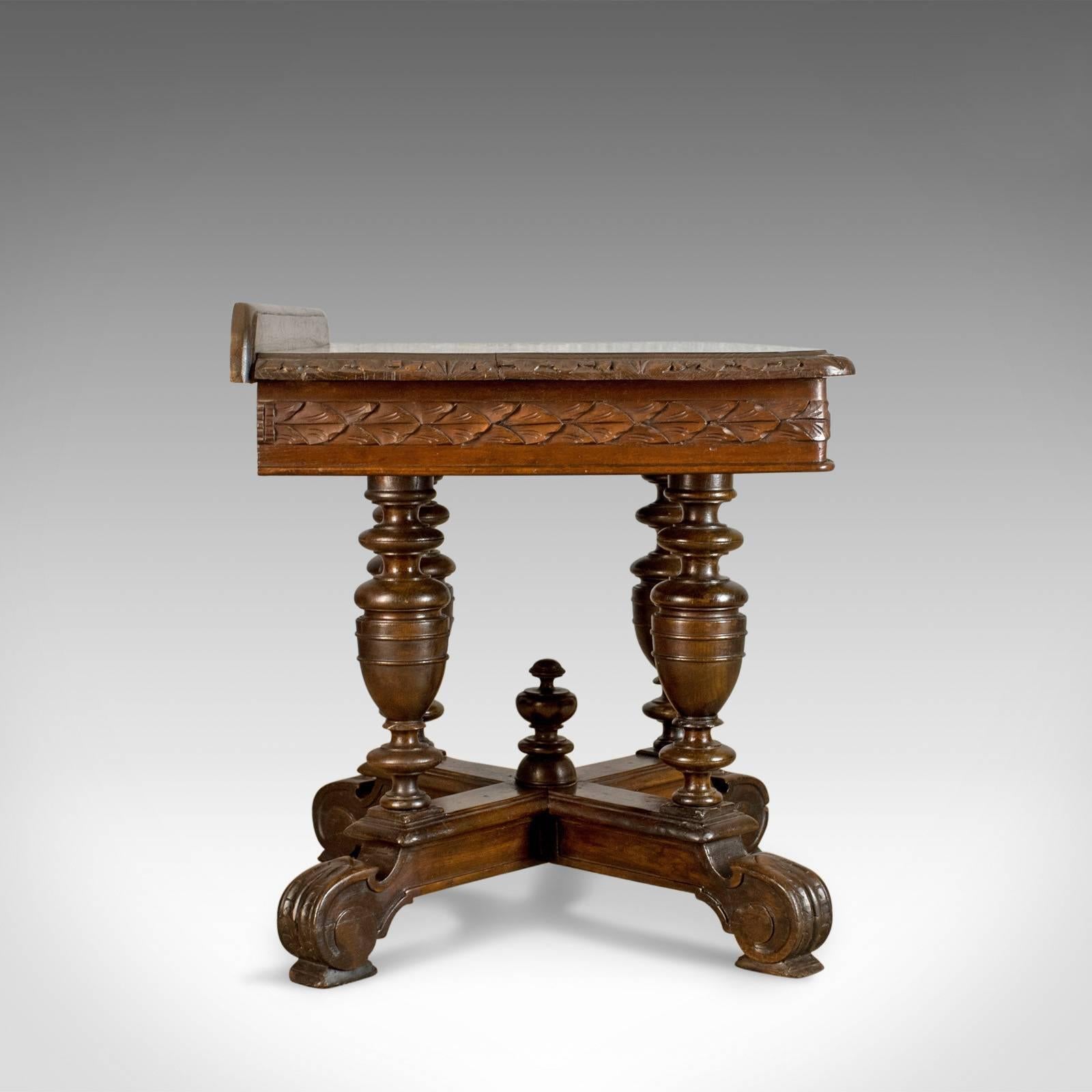 antique victorian side table