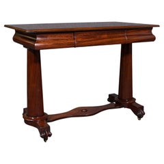 Antique Console Table, English, Side, Occasional, Writing Desk, Regency, C.1820