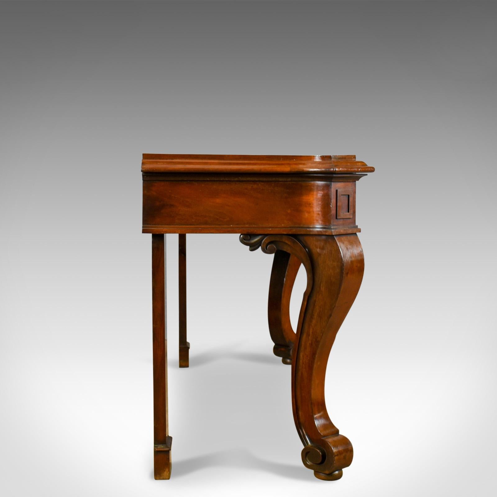 Antique Console Table, Scottish, William IV, Mahogany, Serving Table, circa 1835 In Good Condition In Hele, Devon, GB