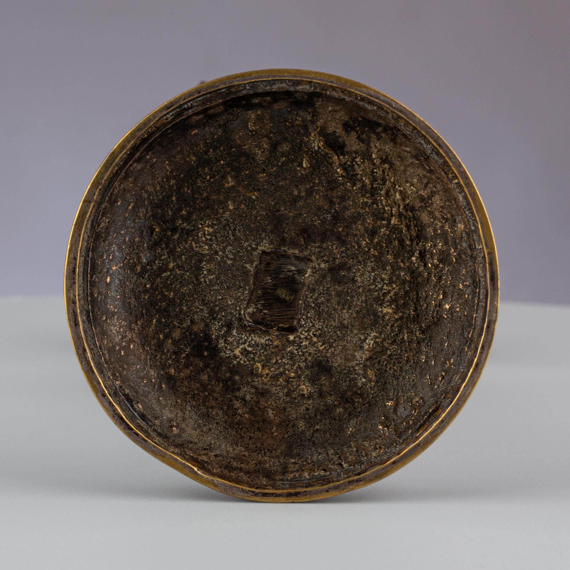 Antique Continental Bronze Napoleon Style Toothpick Holder For Sale 4