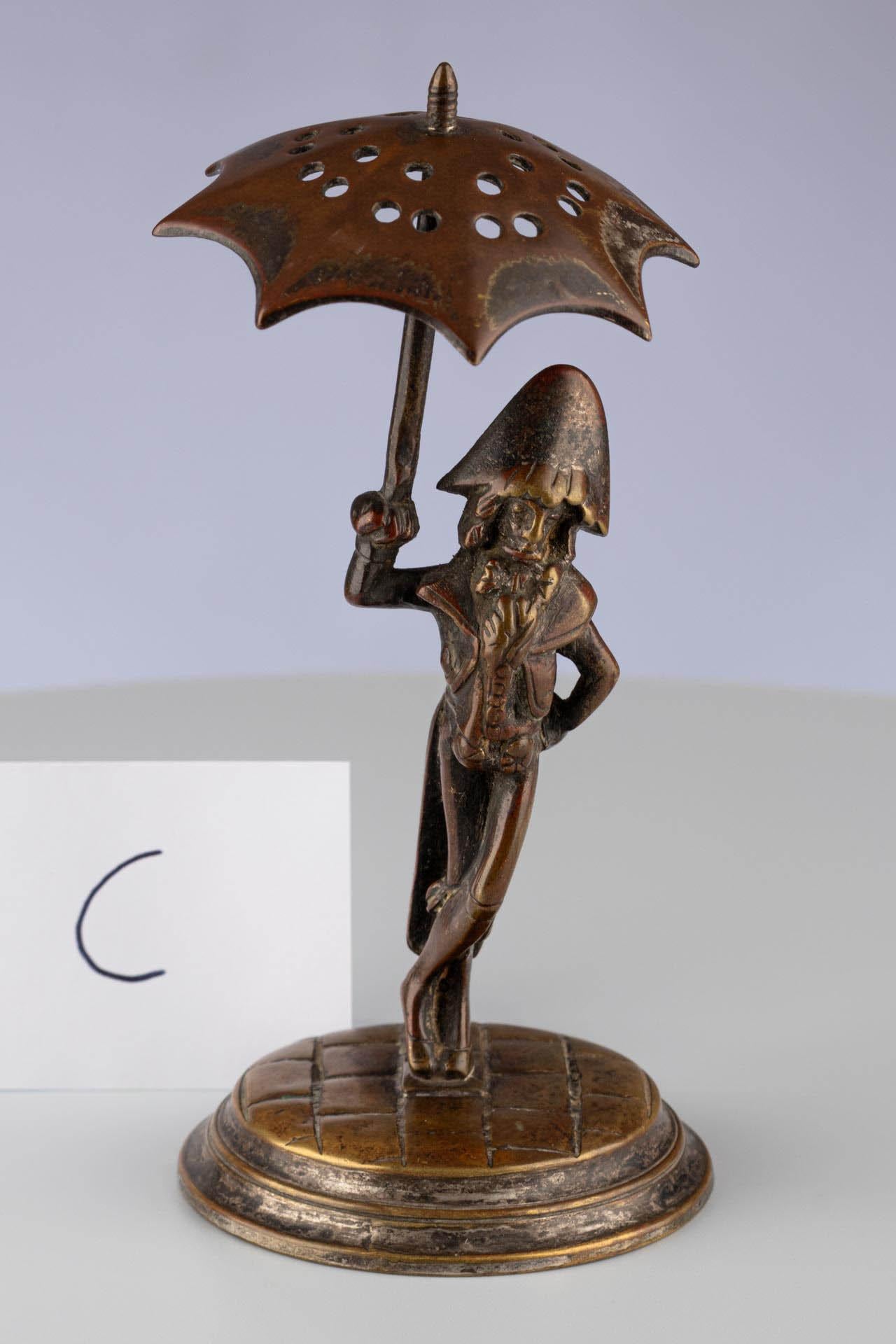 Antique Continental Bronze Napoleon Style Toothpick Holder For Sale 12
