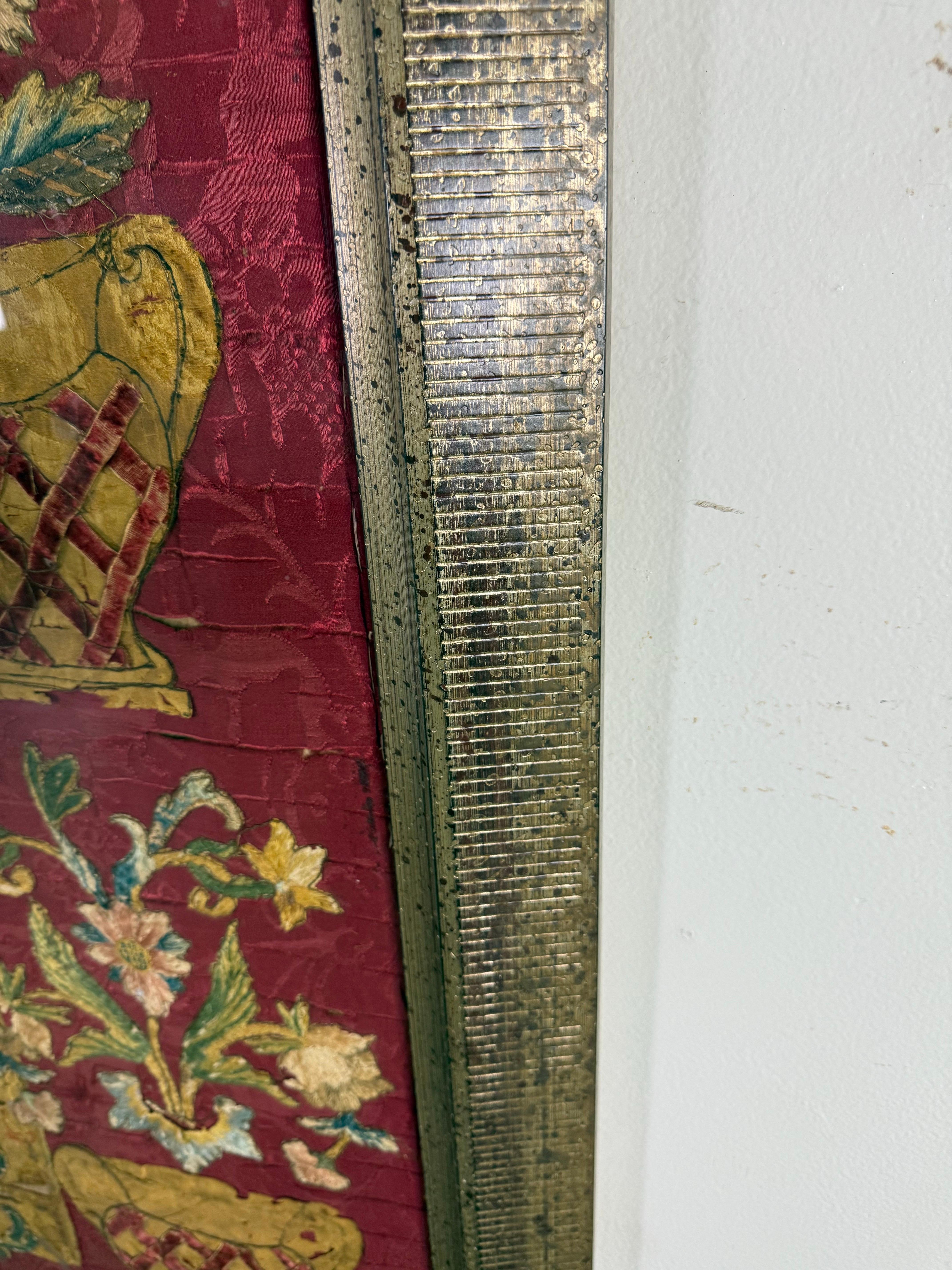 Antique Continental Ecclesiastical Embroidered Textile, 17th–18th Century For Sale 1