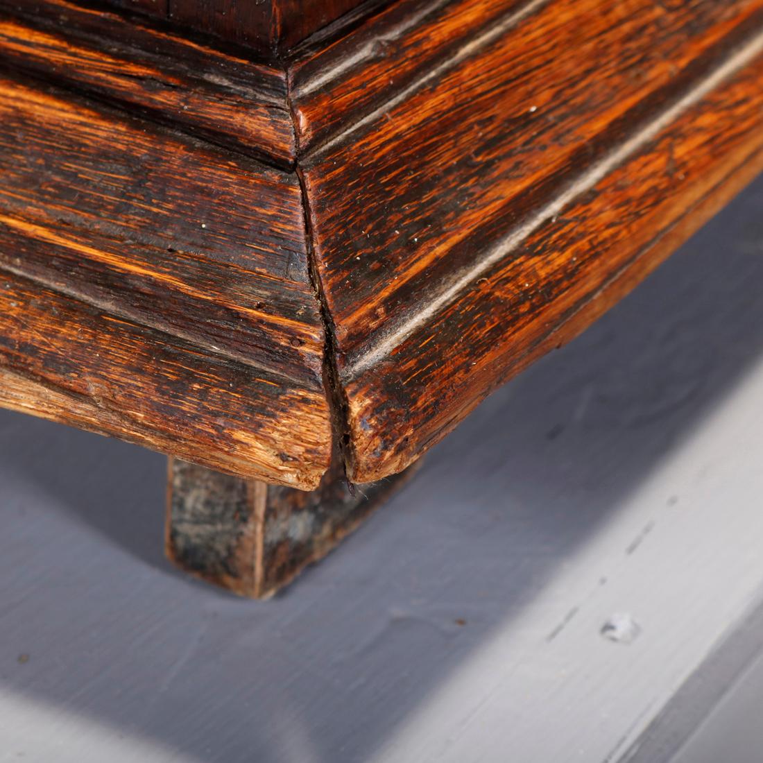 Metal Antique Continental Figural Carved Oak Hunt Sideboard, Circa 1890