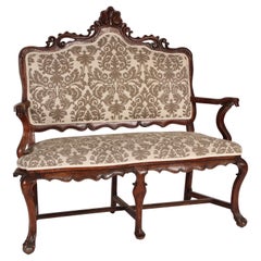 Antique Continental Louis XV Style Settee