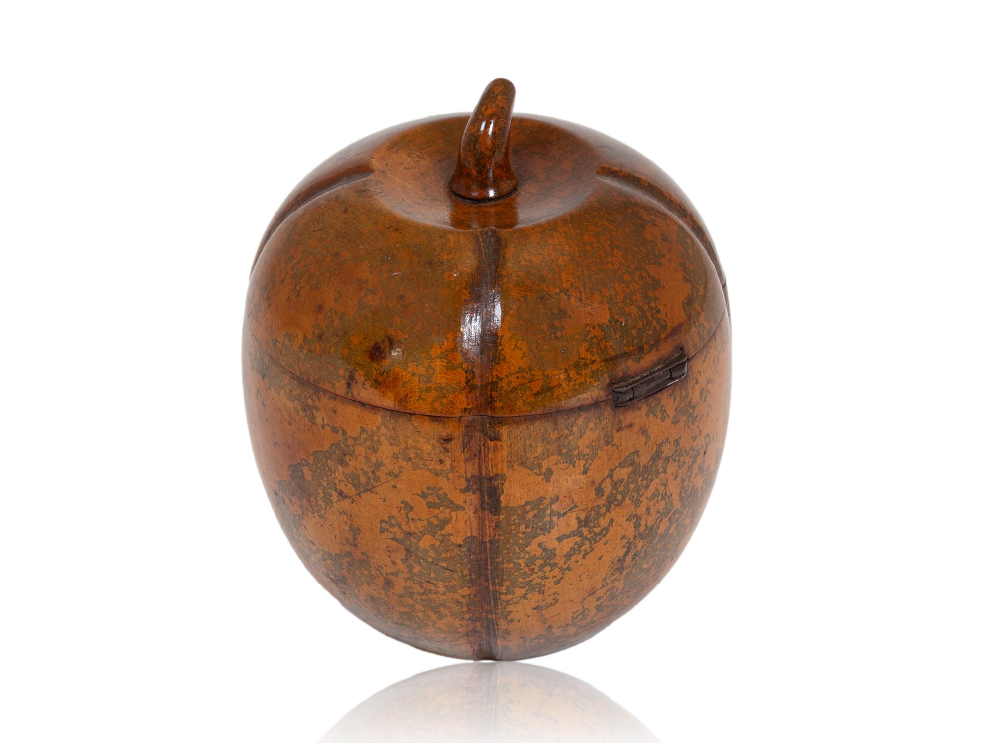 Giorgio III Antico porta tè Continental Melon Fruit in vendita