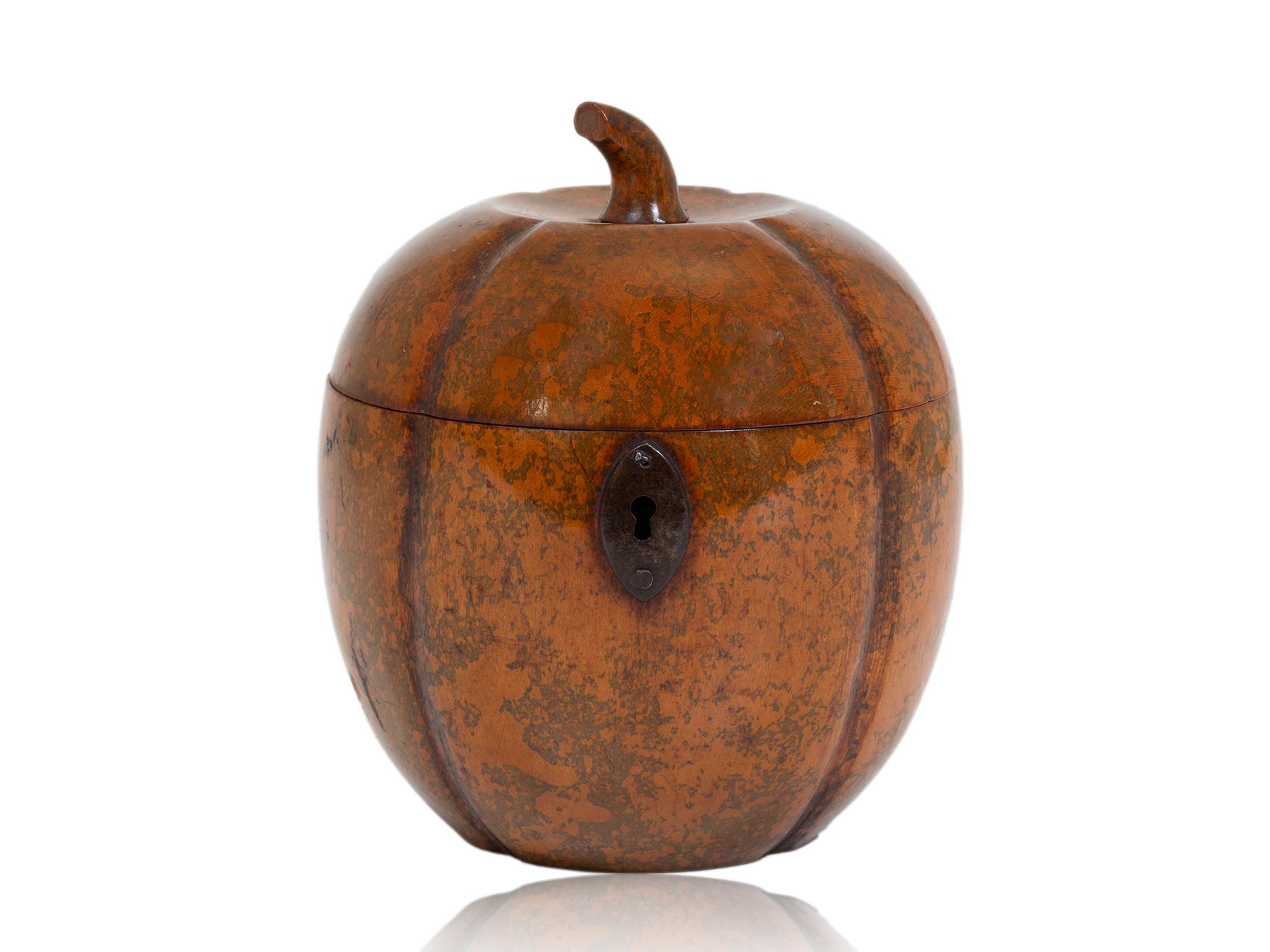 Tedesco Antico porta tè Continental Melon Fruit in vendita