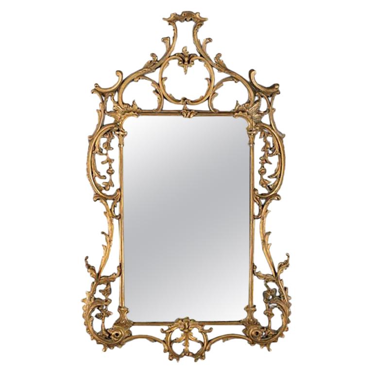 Antique Continental Mirror For Sale