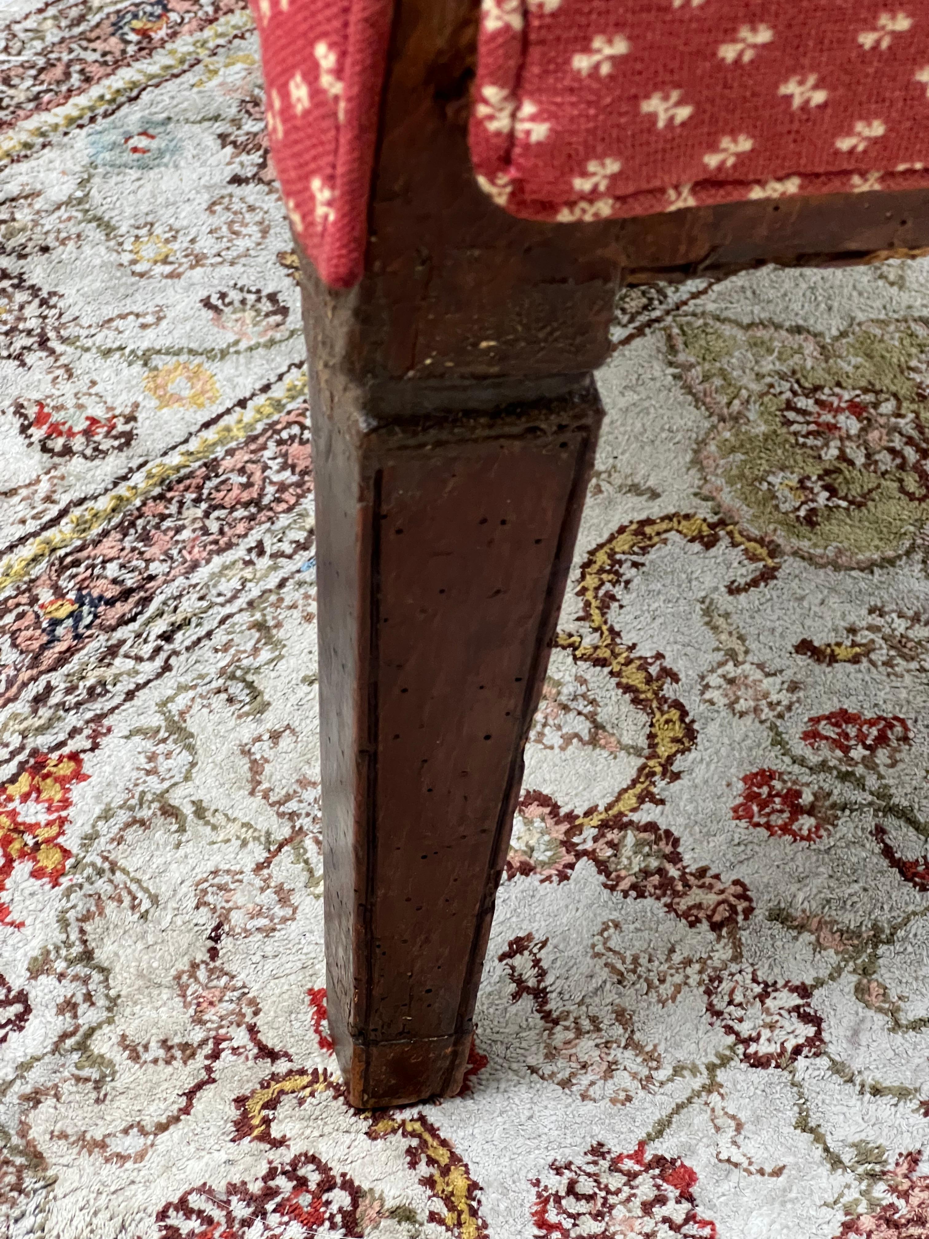 Antique Continental Possibly Austrian Settee c. Early 19th Century For Sale 2