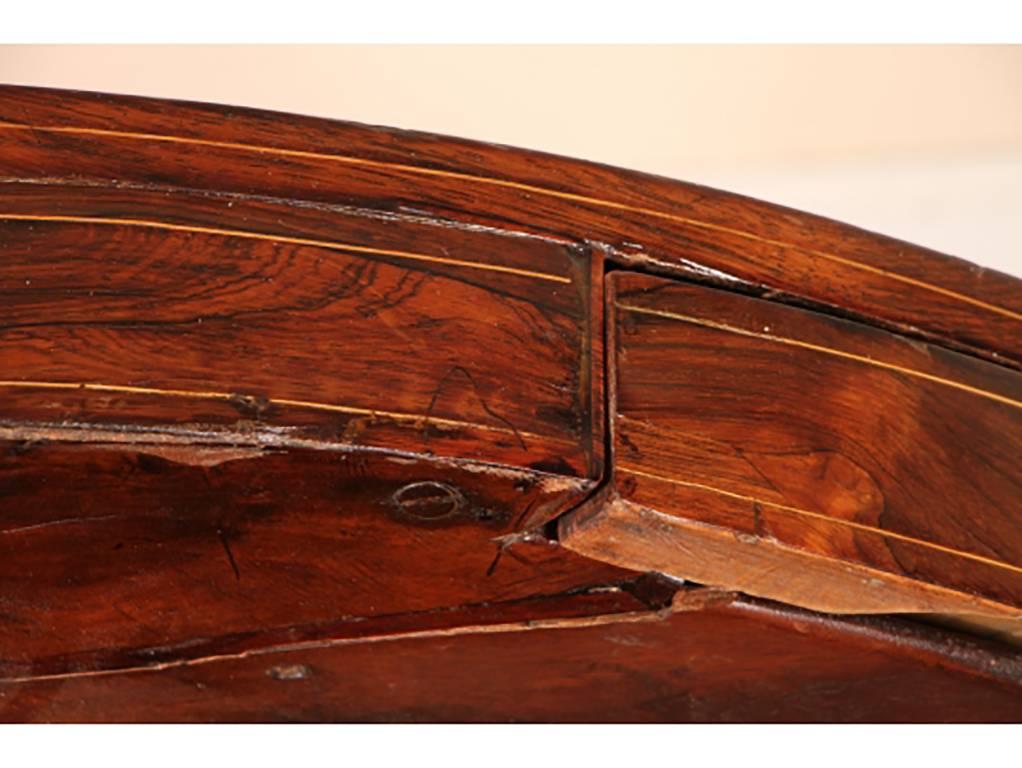 Antique Continental Rosewood Centre Table 3
